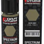 Pigmento p/ Resina Spectrum LCD 25gr (Cinzento Oliva RAL 7002) - FORMFUTURA