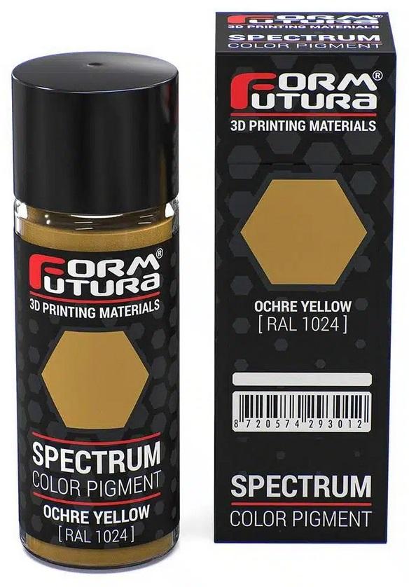 Pigmento p/ Resina Spectrum LCD 25gr (Amarelo Ocre RAL 1024) - FORMFUTURA