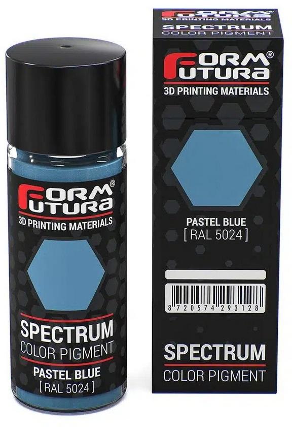 Pigmento p/ Resina Spectrum LCD 25gr (Azul Pastel RAL 5024) - FORMFUTURA