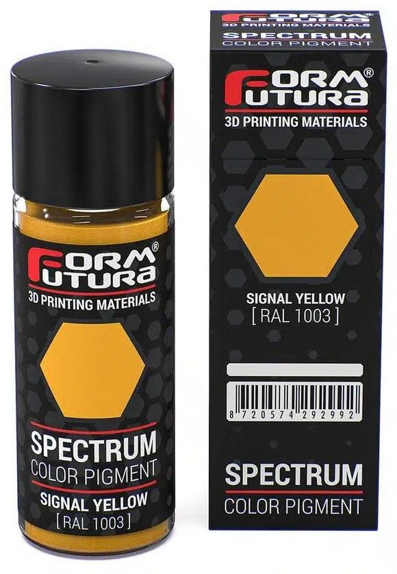 Pigmento p/ Resina Spectrum LCD 25gr (Sinal Amarelo RAL 1003) - FORMFUTURA