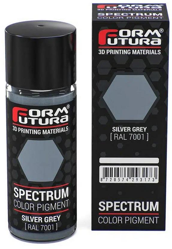 Pigmento p/ Resina Spectrum LCD 25gr (Cinzento Prata RAL 7001) - FORMFUTURA