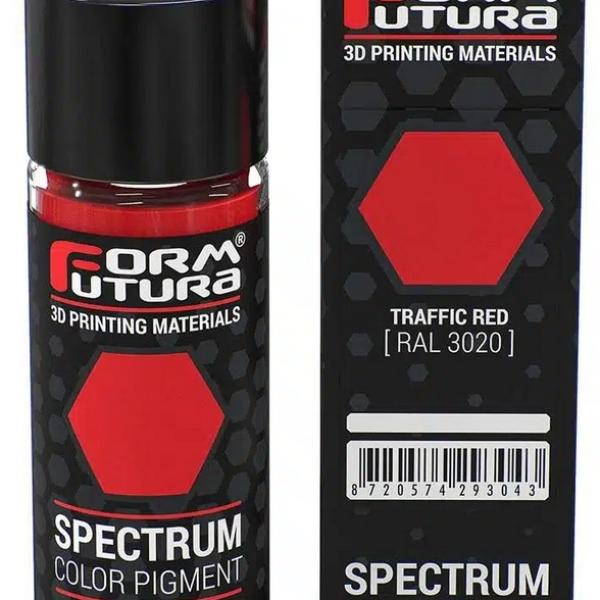 Pigmento p/ Resina Spectrum LCD 25gr (Traffic Red RAL 3020) - FORMFUTURA