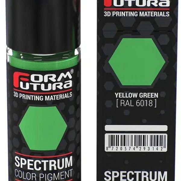 Pigmento p/ Resina Spectrum LCD 25gr (Verde Amarelo RAL 6018) - FORMFUTURA