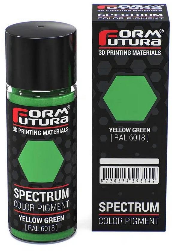 Pigmento p/ Resina Spectrum LCD 25gr (Verde Amarelo RAL 6018) - FORMFUTURA