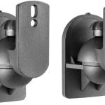 Suporte de Parede Universal Giratório/Inclinável p/ Colunas até 3.5Kg (Preto) - AISENS