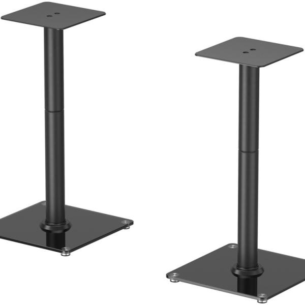 Suporte de Chão Universal p/ Colunas até 25Kg (Preto) - AISENS