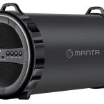 Coluna Bluetooth 2.1 7W USB/SD/FM/AUX/BAT/MIC (Preto) - MANTA