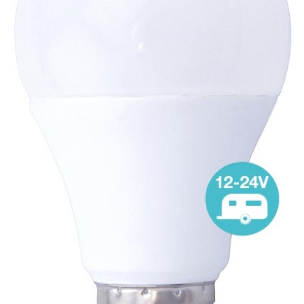Lampada LED E27 A60 12/24V 10W Branco Q. 3000K 950Lm