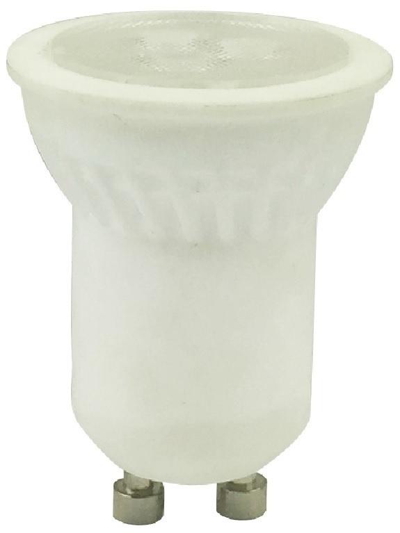 Lampada LED Cerâmica 220V GU10 MR11 3W Branco F. 6000K 240Lm