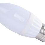 Lampada LED Opalina 220V E27 4,9W Branco F. 6000K 420Lm