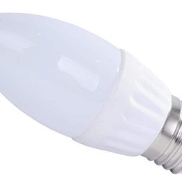 Lampada LED Opalina 220V E27 4W Branco Q. 3000K 360º 340Lm