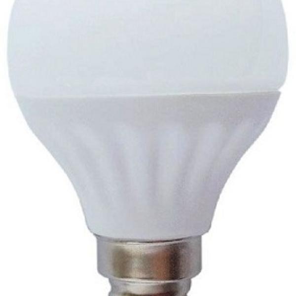 Lampada LED Opalina 220V E14 4W Branco F. 6000K 340Lm