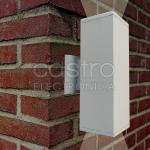 Projector Duplo LED (2x 6W) IP67 220V Branco F. 6000K p/ Parede