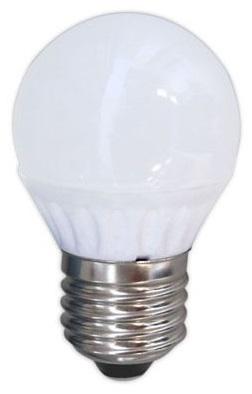 Lampada LED Opalina 220V E27 4W Branco Q. 3000K 360º 340Lm