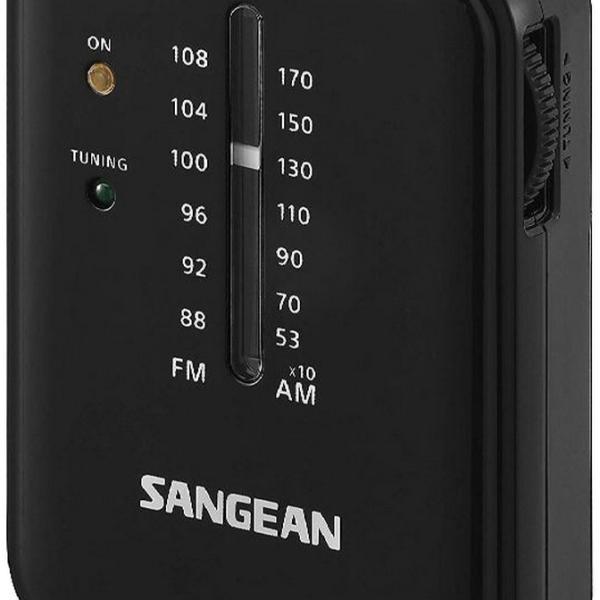 Mini Rádio Portátil FM/AM Sr - 32 (Preto) - SANGEAN