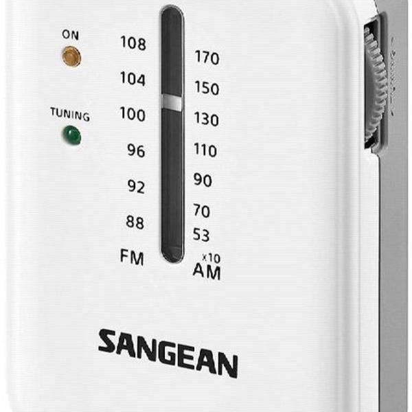 Mini Rádio Portátil FM/AM Sr - 32 (Branco) - SANGEAN