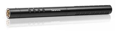 Microfone Condensador Shotgun Dirl Broadcast (Preto) - SARAMONIC