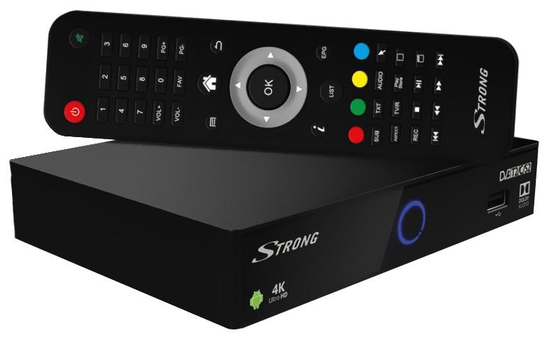 Receptor COMBO UltraHD 4K HEVC Hybrid DVBT2/C/S2 IP - STRONG