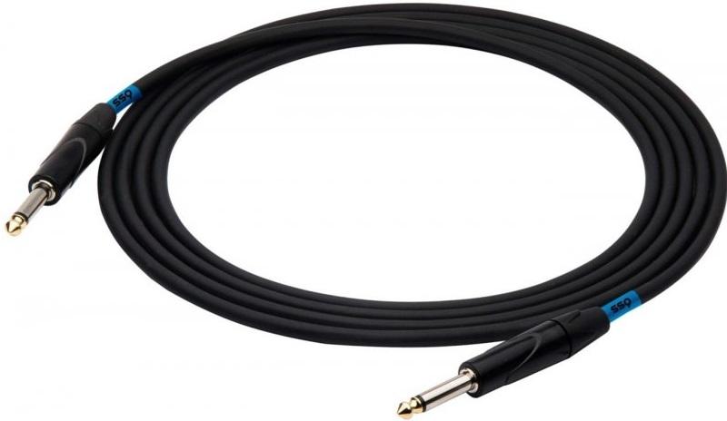 Cabo Jack Mono 6,3 mm Macho - Jack Mono 6,3 mm Macho (5mts) - SSQ