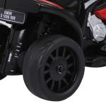 Mota Elétrica BMW para Crianças entre 18 - 36 Meses 6V com Faróis Música e Velocidade Máx. de 2,5 km/h 66x37x44 cm Vermelho