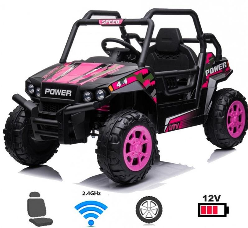 Carro Elétrico Buggy SCOUT (Monolugar) Rosa