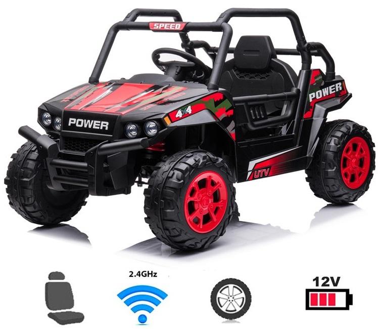 Carro Elétrico Buggy SCOUT (Monolugar) Vermelho