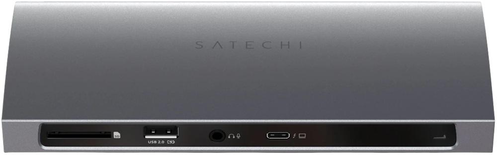 Docking Station 11 - EM - 1 (4x USB - A / 3x USB - C / USB 2.0 / RJ45 / Jack / Leitor UHS - II) - SATECHI
