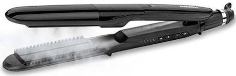 Alisador de Cabelo Steam Straight (Preto) - BABYLISS