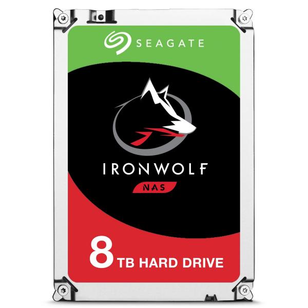 Disco Rígido 3.5 IRONWOLF 8TB 7200RPM - SEAGATE