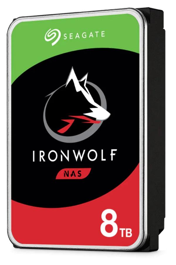 Disco Rígido 3,5 IronWolf 8TB 7200RPM 256MB SATA III - SEAGATE