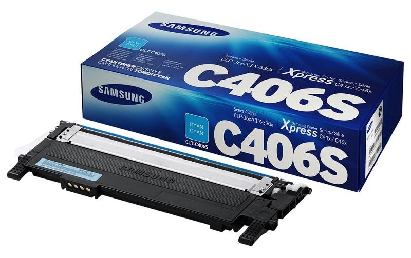 Toner CLP - 360 / 365 / CLX - 3300 / 3305 Ciano (1000 páginas) - SAMSUNG