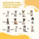 Barreira de Segurança para Cães Extensível de 2 Painéis e Pés de Apoio Triangular 112 - 159x44x70 cm Madeira