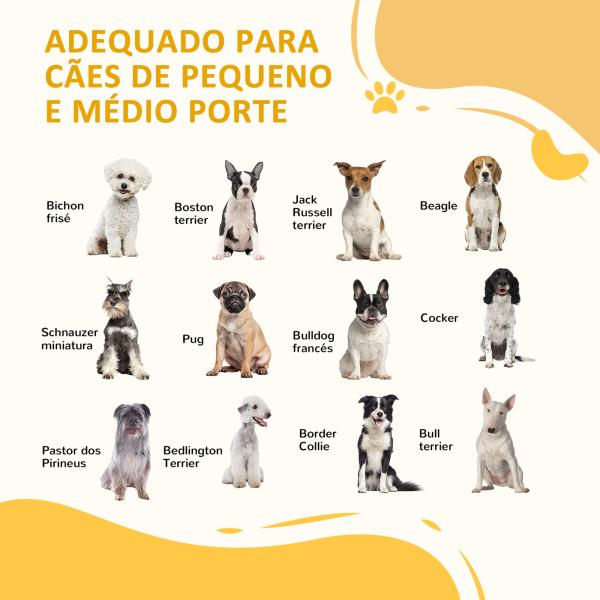 Barreira de Segurança para Cães Extensível de 2 Painéis e Pés de Apoio Triangular 112 - 159x44x70 cm Madeira