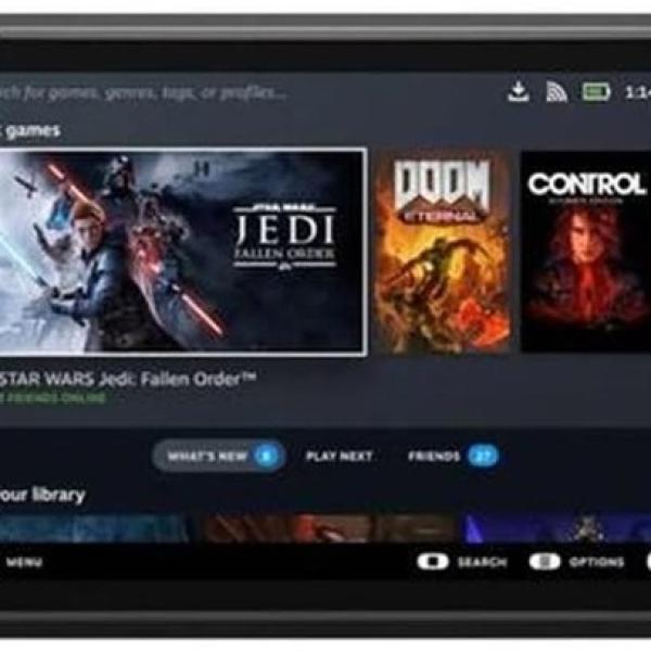 Consola Portátil OLED 1TB NVMe (Preto) - STEAM DECK