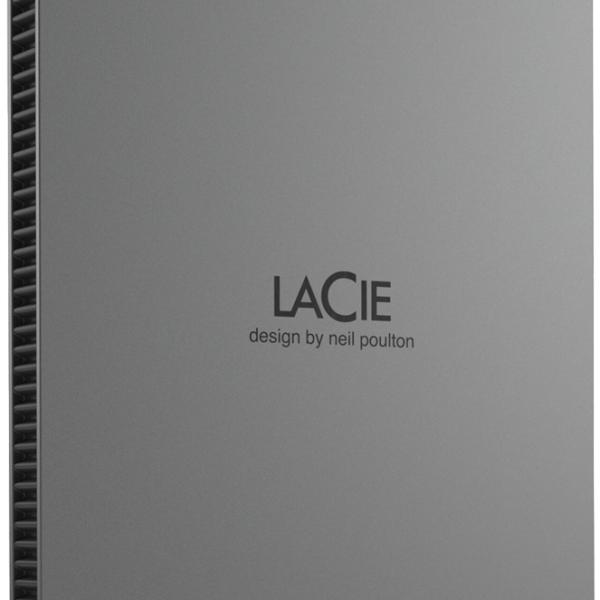Disco Externo Mobile Drive Secure 2TB USB - C 3.1 (Cinzento) - LACIE