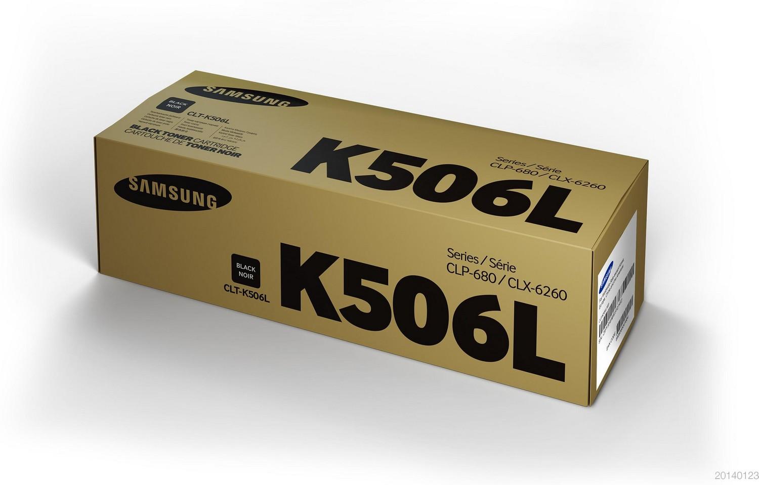 Toner CLT - K506L Preto (6000 páginas) - SAMSUNG