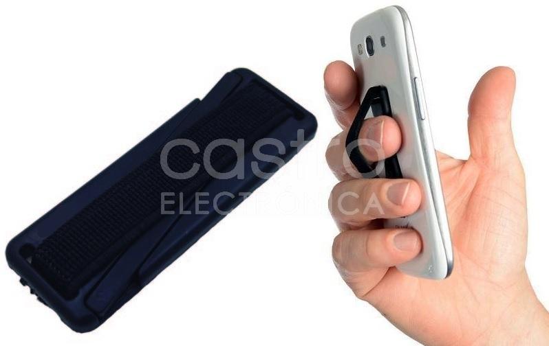 Suporte de Dedos para Tablets/Telemóveis (Preto)