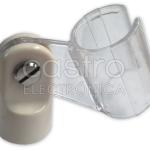 Suporte p/ Microfone Universal (Bege/Transparente)