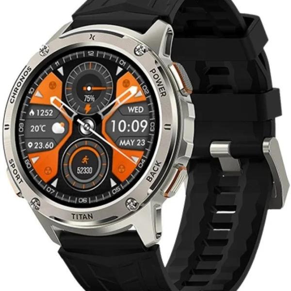 Smartwatch FW110 Titan Chronos (Prateado) - MAXCOM