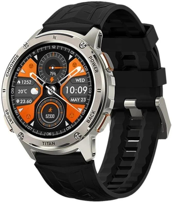 Smartwatch FW110 Titan Chronos (Prateado) - MAXCOM