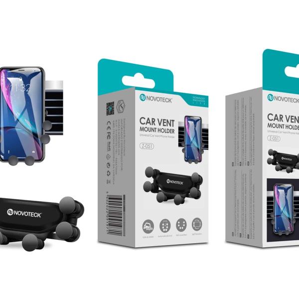 Suporte Z-051 para Ventilação Automóvel – Articulado, Fácil Instalação, Durável e Universal