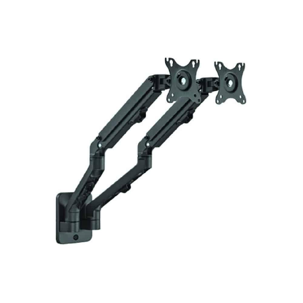 Suporte de Parede Gembird Ajustável para 2 Monitores até 17" - 27" até 7 kg — Recondicionado