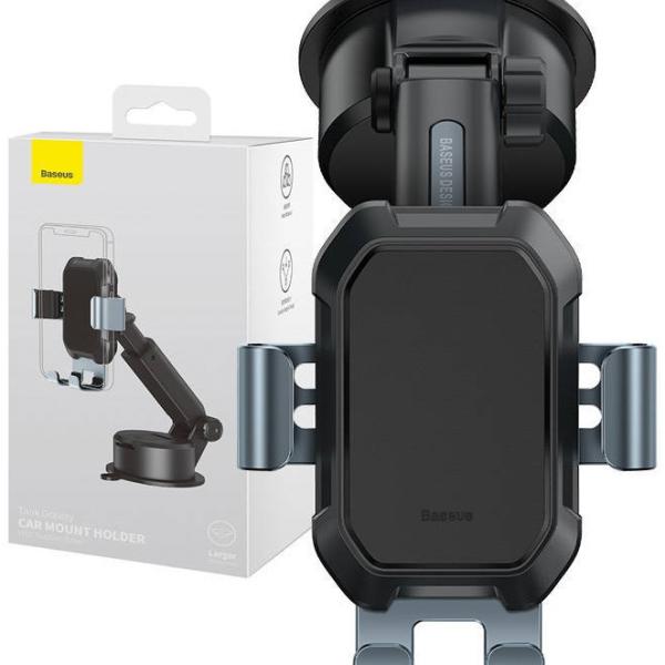 Suporte de Smartphone p/ Carro c/ Ventosa (Preto) - BASEUS