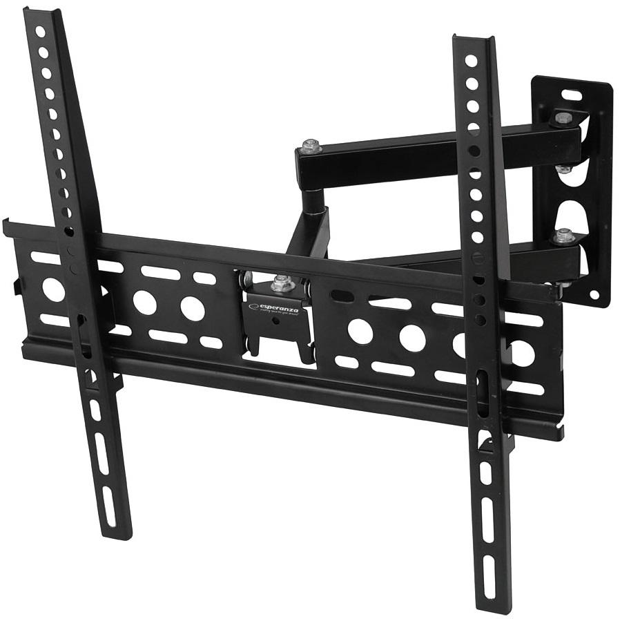 Suporte TV LCD/LED/PLASMA 26/70 45Kg VESA 400X400 (Preto) - ESPERANZA
