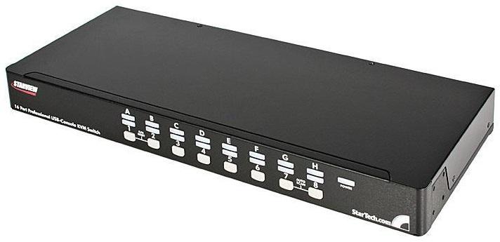 Switch SV1631DUSBGB KVM VGA Preto (1920x1440) - STARTECH