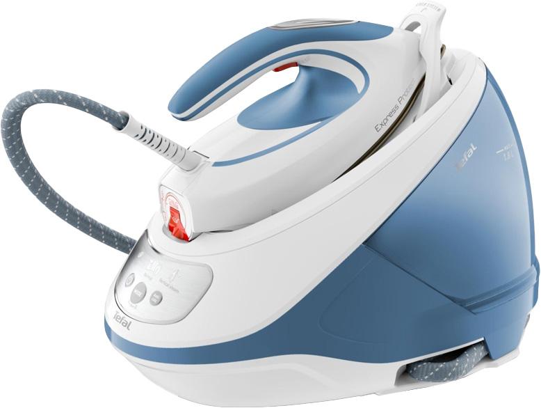 Ferro Engomar c/ Caldeira Express Protect 2800W (Branco/Azul) - TEFAL