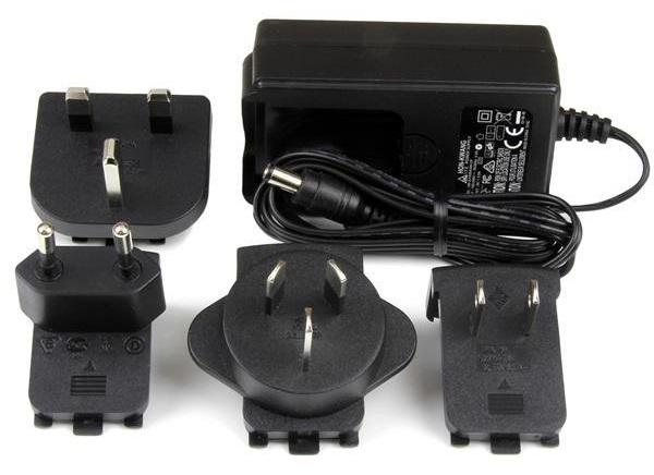 Alimentador 5VDC 3A SVA5M3NEUA c/ Adaptadores Viagem - STARTECH