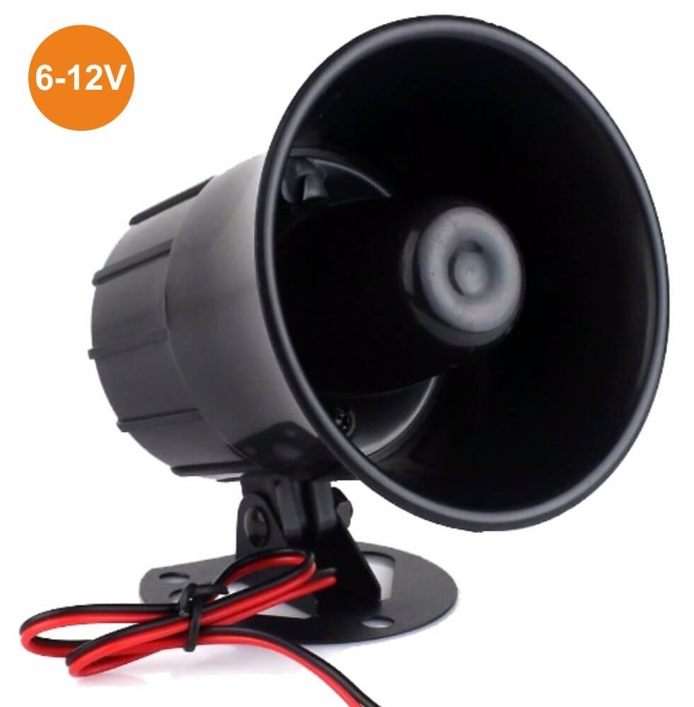 Sirene c/ Toque Alto 6~12V 125dB - VELLEMAN