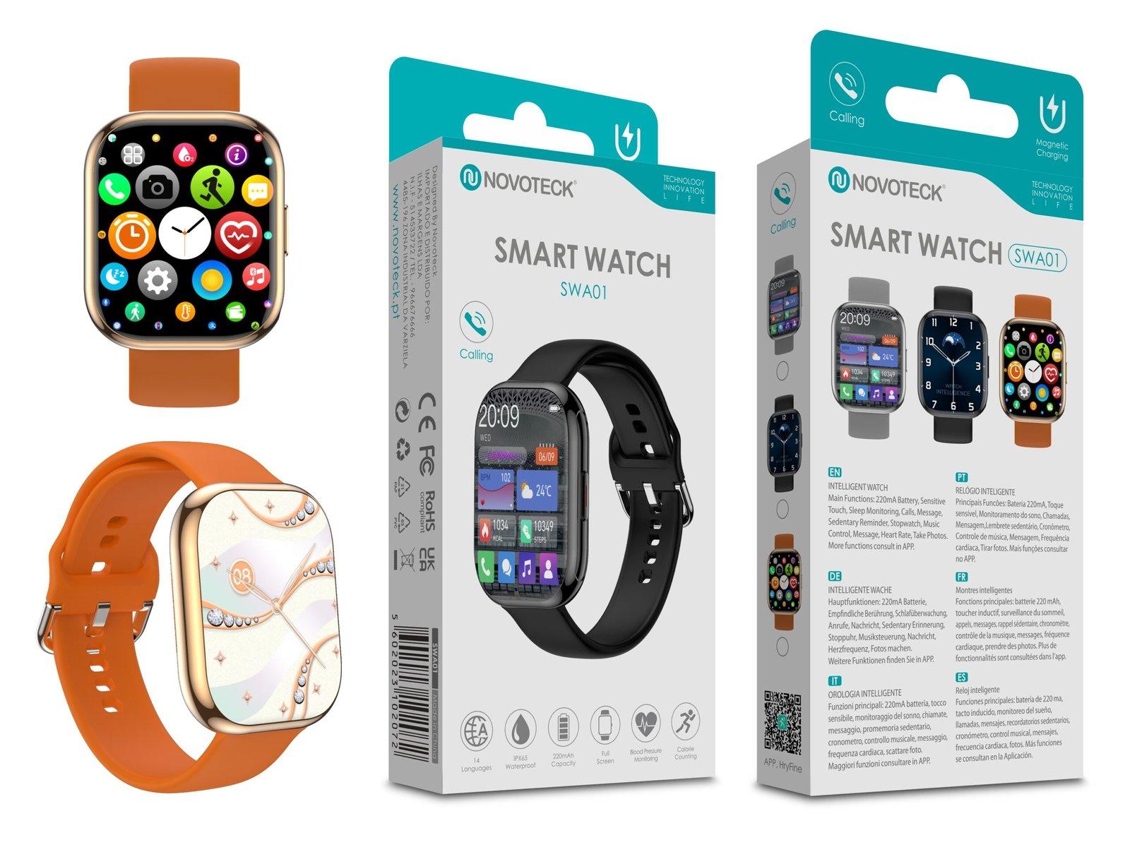 Smartwatch SWA01 Rosa Gold 49MM