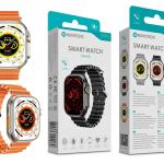 Smartwatch Cinzento SWA02 com Funções Inteligentes, Monitoramento de Saúde, Conexão Bluetooth e Design Moderno